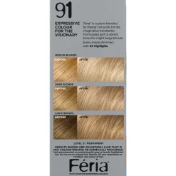 Multi-Faceted Shimmering Permanent Hair Color with Deep Conditioning