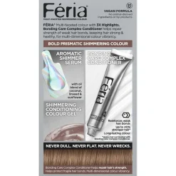 Multi-Faceted Shimmering Permanent Hair Color with Deep Conditioning