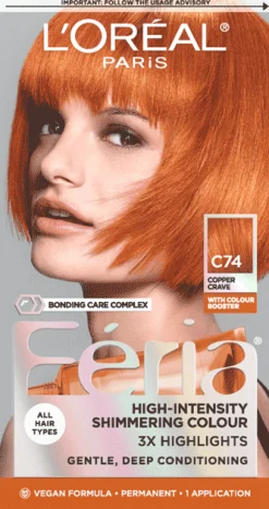 Multi-Faceted Shimmering Permanent Hair Color with Deep Conditioning