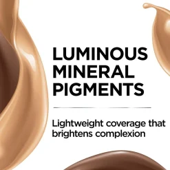 Nude Hyaluronic Tinted Serum Foundation with 1% Hyaluronic Acid, Lightweight Coverage For Dry Skin