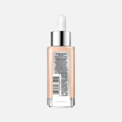 Nude Hyaluronic Tinted Serum Foundation with 1% Hyaluronic Acid, Lightweight Coverage For Dry Skin