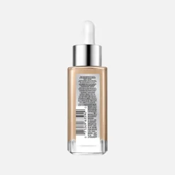 Nude Hyaluronic Tinted Serum Foundation with 1% Hyaluronic Acid, Lightweight Coverage For Dry Skin