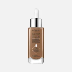 Nude Hyaluronic Tinted Serum Foundation with 1% Hyaluronic Acid, Lightweight Coverage For Dry Skin