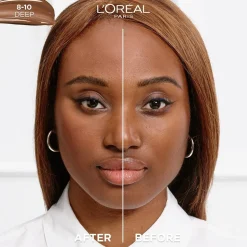 Nude Hyaluronic Tinted Serum Foundation with 1% Hyaluronic Acid, Lightweight Coverage For Dry Skin