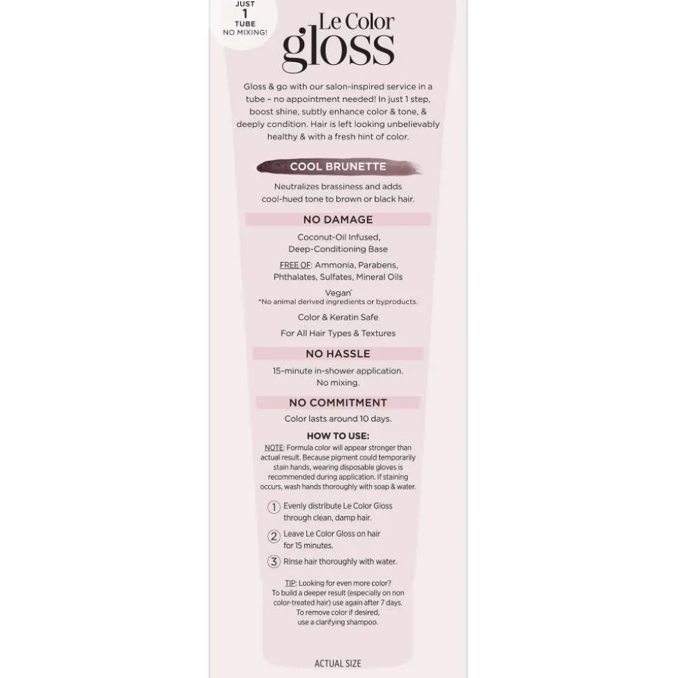 One Step In-Shower Toning Gloss