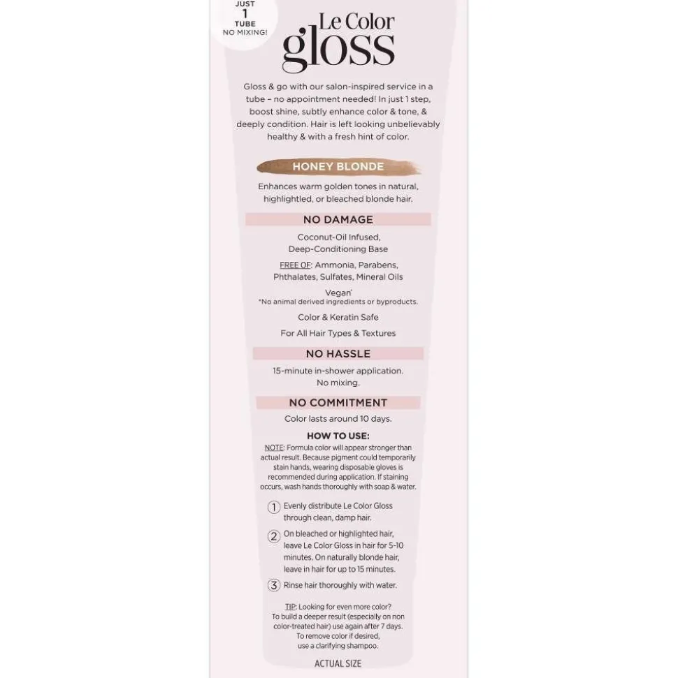 One Step In-Shower Toning Gloss