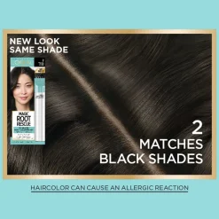 Permanent 10-Minute Root Coloring Kit for 100% Gray Hair Coverage