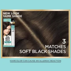 Permanent 10-Minute Root Coloring Kit for 100% Gray Hair Coverage