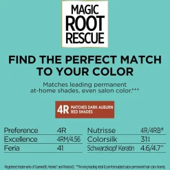 Permanent 10-Minute Root Coloring Kit for 100% Gray Hair Coverage