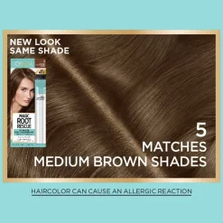 Permanent 10-Minute Root Coloring Kit for 100% Gray Hair Coverage