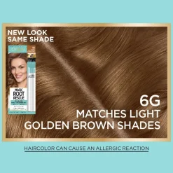 Permanent 10-Minute Root Coloring Kit for 100% Gray Hair Coverage