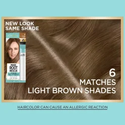 Permanent 10-Minute Root Coloring Kit for 100% Gray Hair Coverage