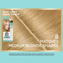 Permanent 10-Minute Root Coloring Kit for 100% Gray Hair Coverage
