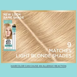 Permanent 10-Minute Root Coloring Kit for 100% Gray Hair Coverage
