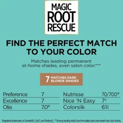 Permanent 10-Minute Root Coloring Kit for 100% Gray Hair Coverage