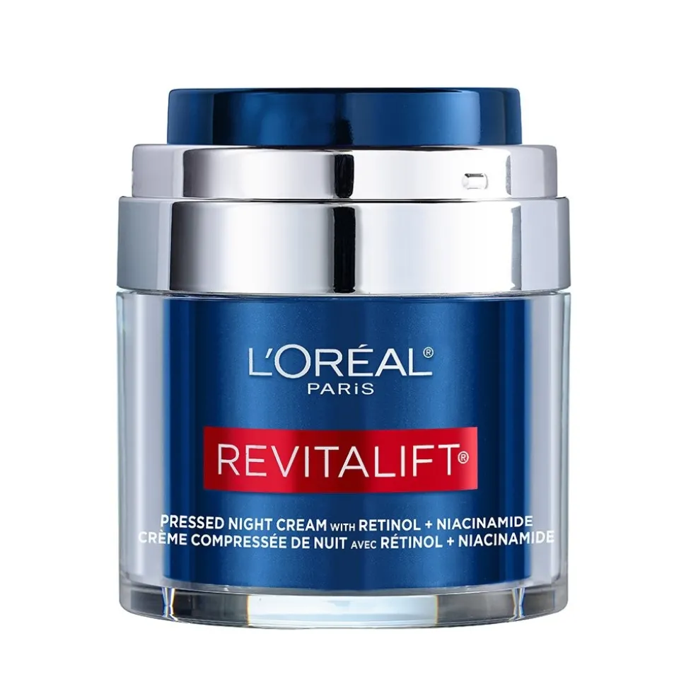 Pressed Night Moisturizer with Retinol + Niacinamide