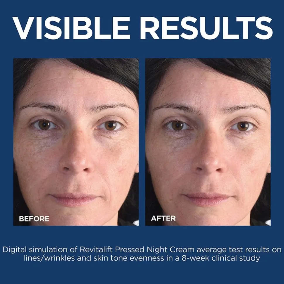Pressed Night Moisturizer with Retinol + Niacinamide