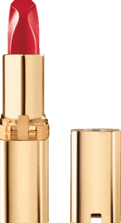 Reds Of Worth Satin Lipstick With Saturated Color