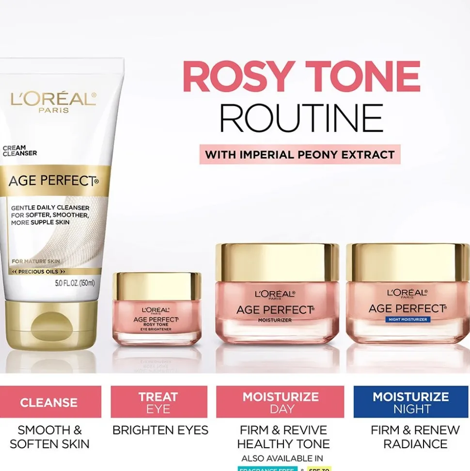 Rosy Tone Fragrance Free Face Moisturizer