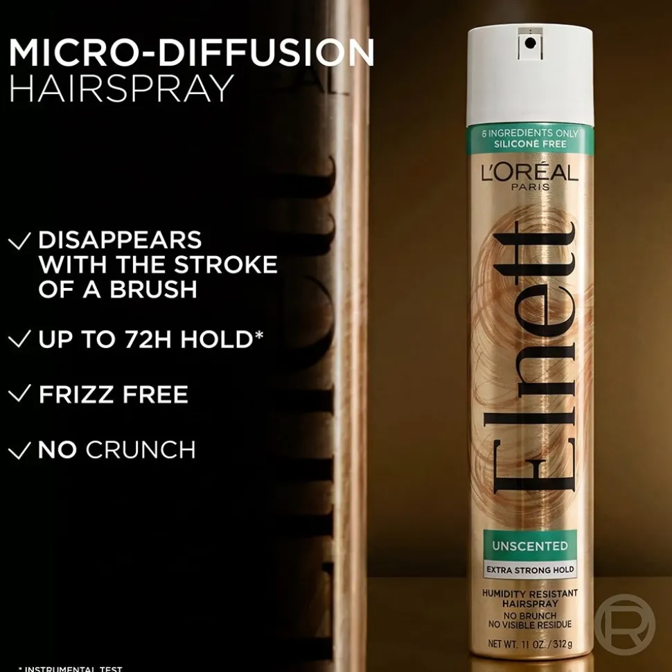 Satin Extra Strong Hold Hair Spray Unscented