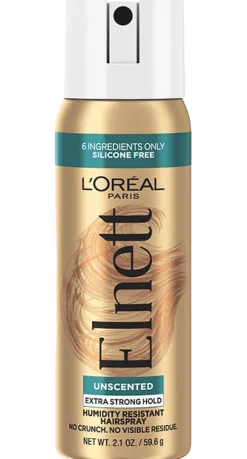 Satin Extra Strong Hold Hairspray Unscented Travel Size