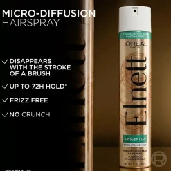 Satin Extra Strong Hold Hairspray Unscented Travel Size