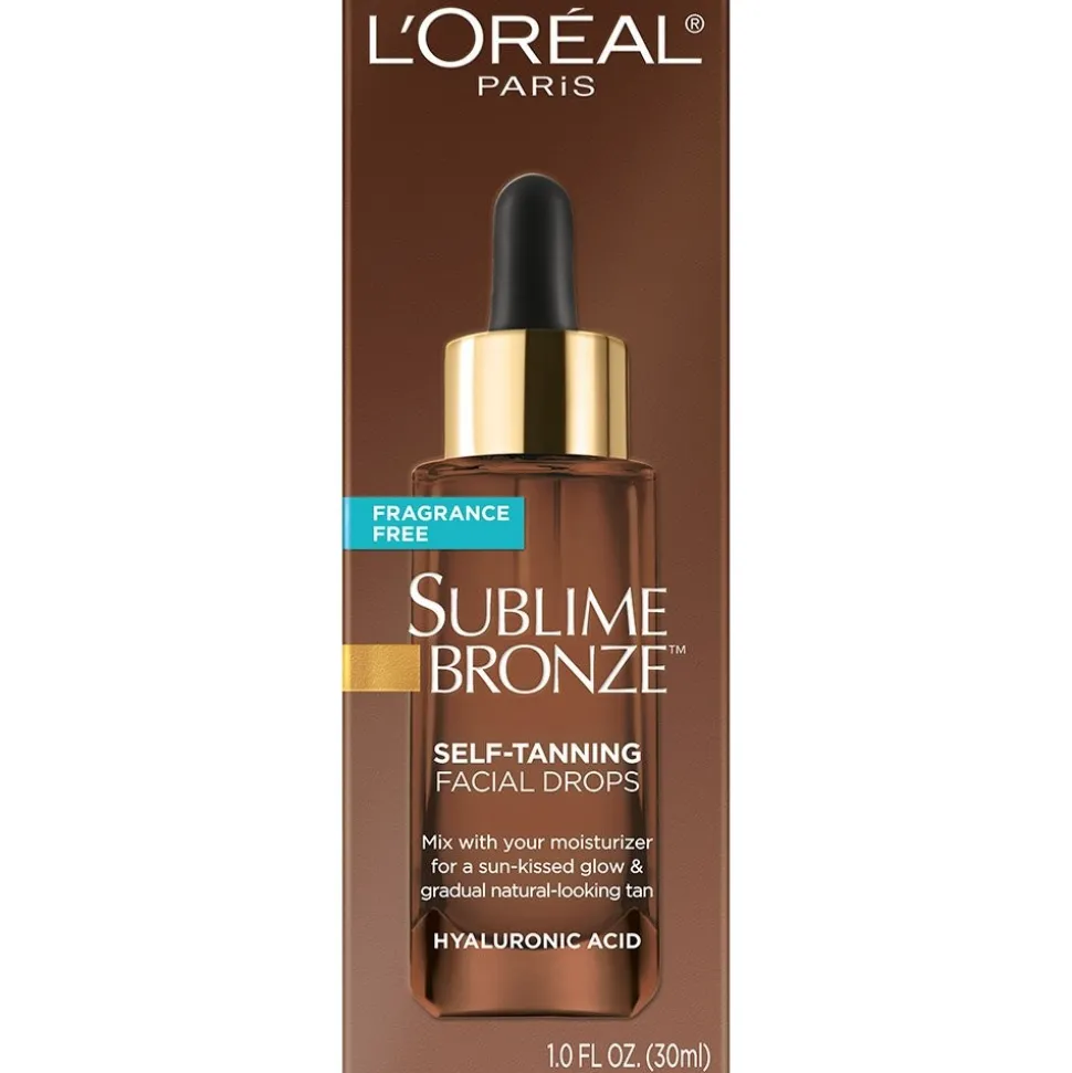 Self-Tanning Facial Drops, Fragrance-Free