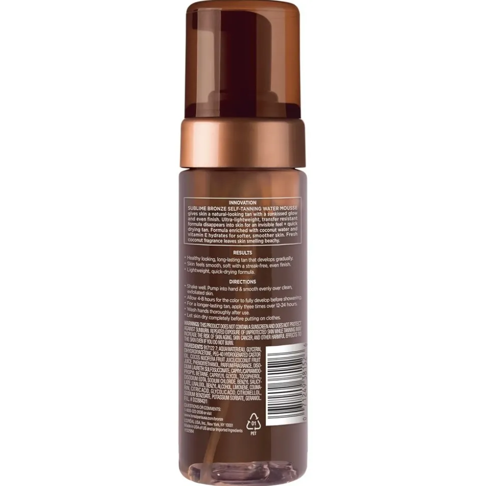 Self-Tanning Water Mousse