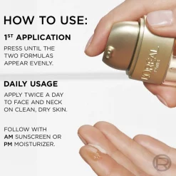 Serum Le Duo Dual Anti-Aging Serum for Wrinkles, Firmness & Radiance
