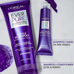 Sulfate-Free Anti Brass Purple Mask Treatment