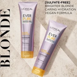 Sulfate Free Blonde Shampoo for Brightening Blonde Hair