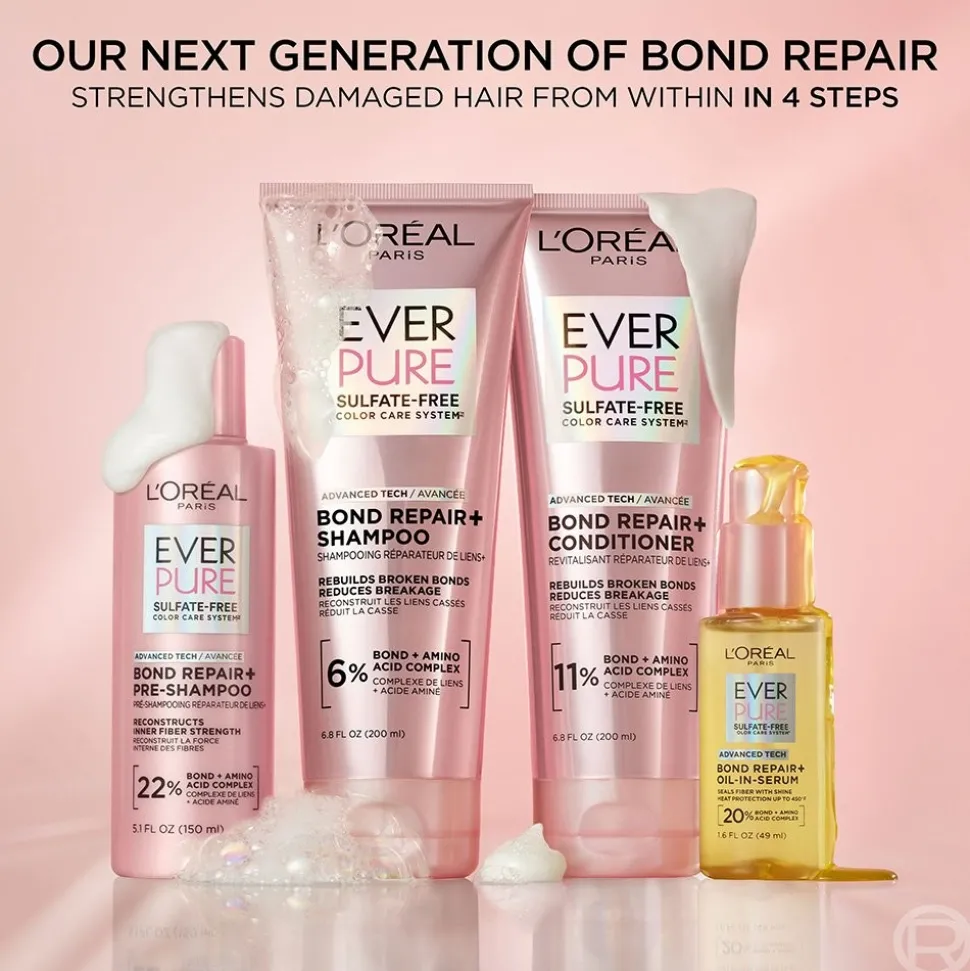 Sulfate-Free Bond Strengthening Shampoo and Conditioner Kit