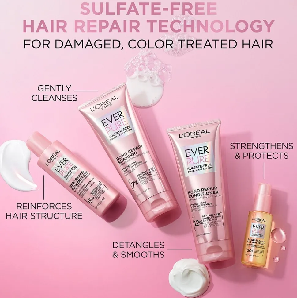 Sulfate-Free Bond Strengthening Shampoo and Conditioner Kit
