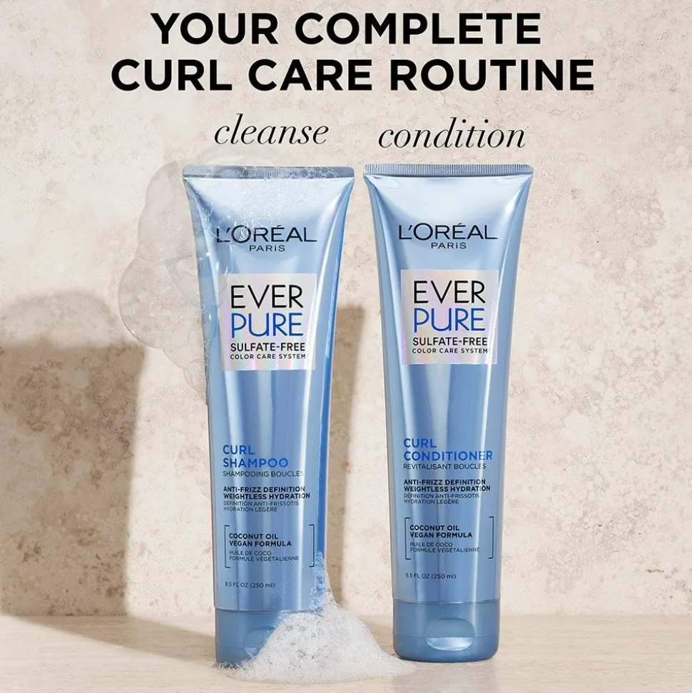 Sulfate Free Curl Conditioner for Shiny Curl Definition