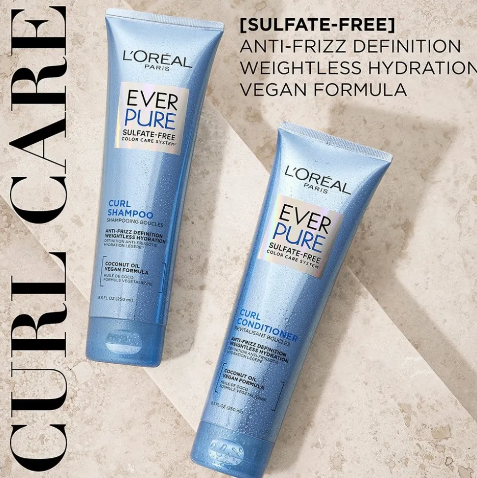 Sulfate Free Curl Conditioner for Shiny Curl Definition