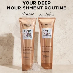 Sulfate Free Deep Nourish Shampoo for Softening Dry Hair