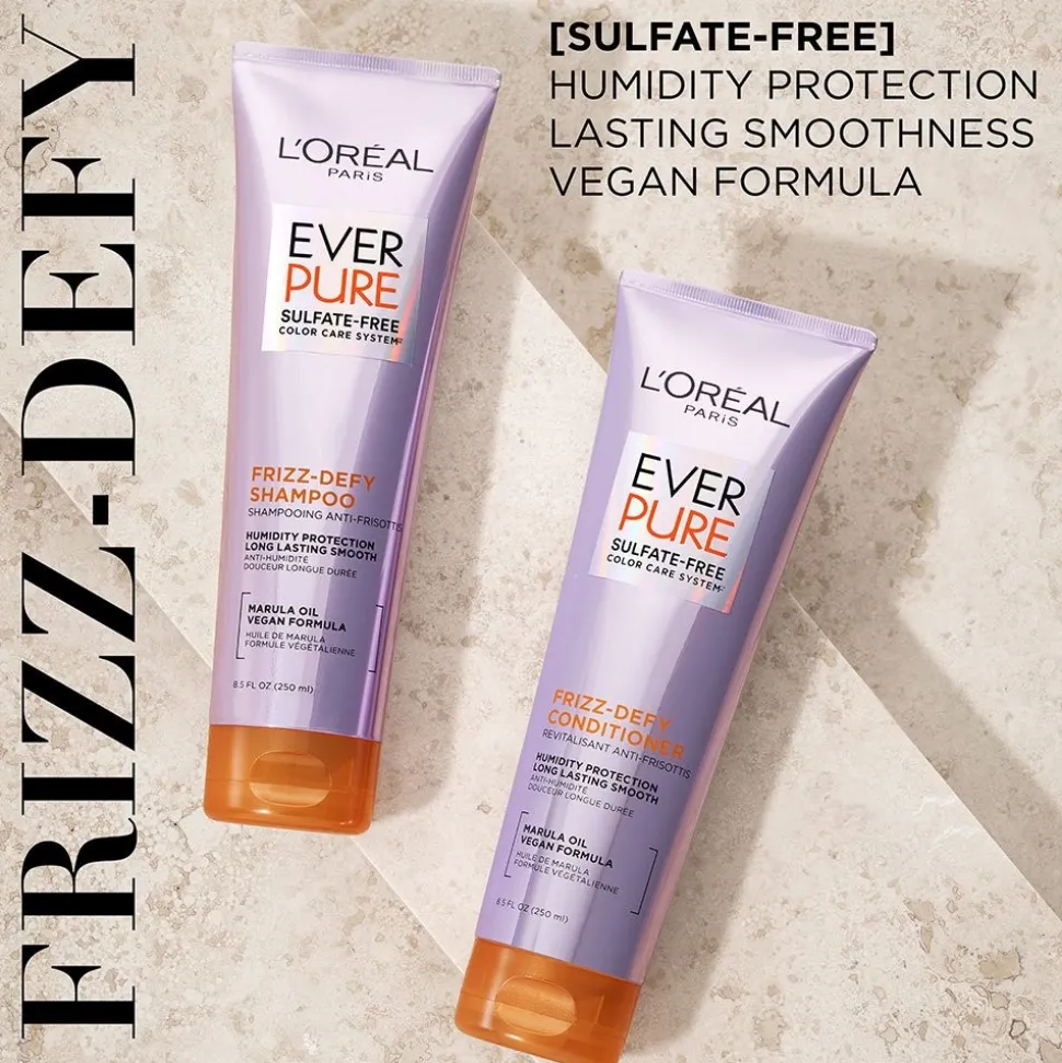 Sulfate Free Frizz Defy Conditioner with Marula Oil