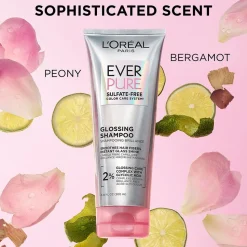 Sulfate-Free Glossing Shampoo for Shiny Hair