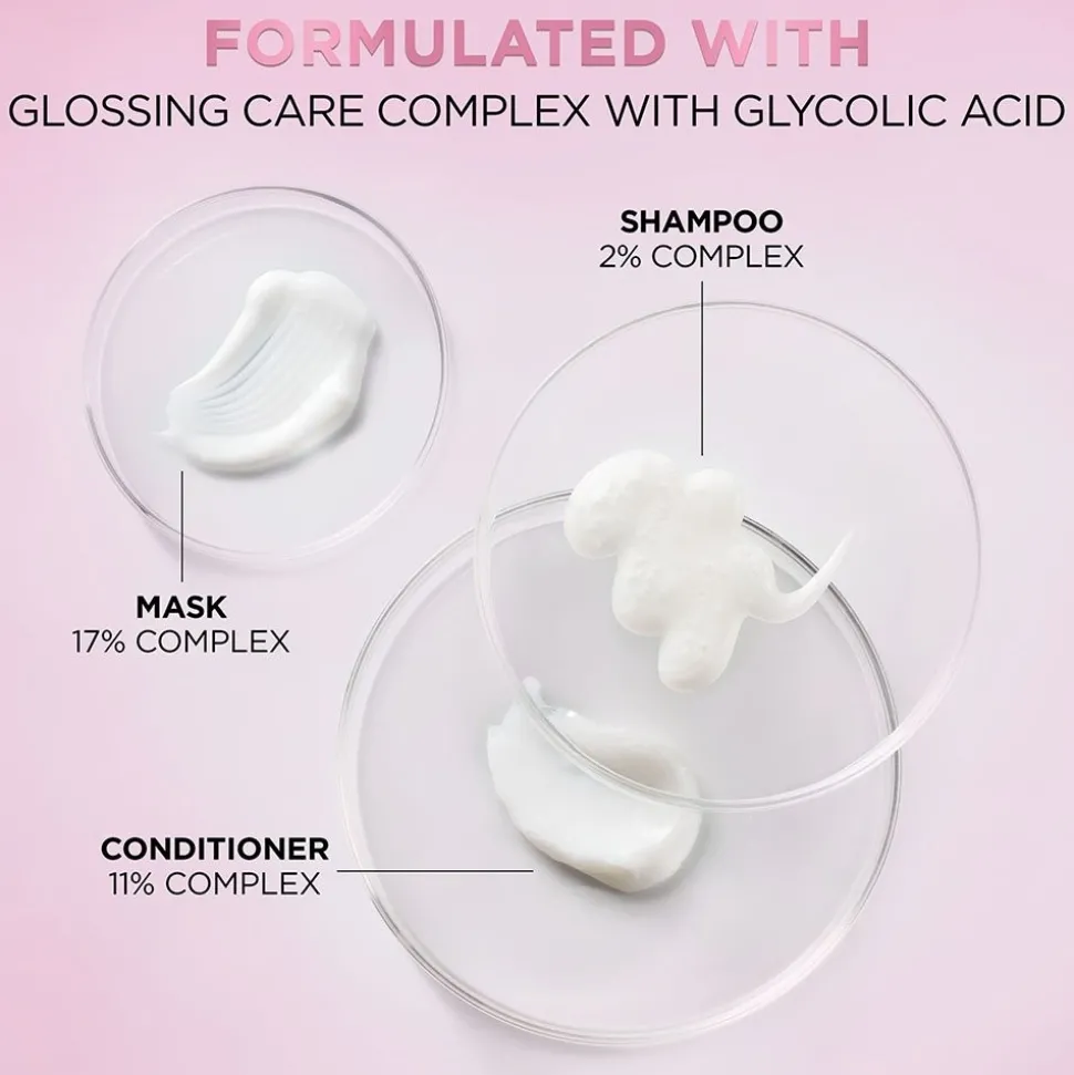Sulfate-Free Glossing Shampoo for Shiny Hair