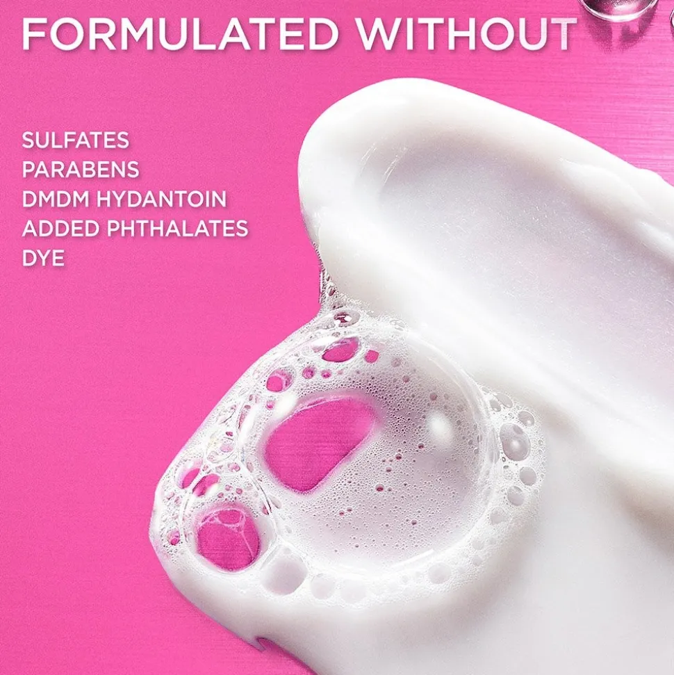 Sulfate Free Iron Sleek Smoothing Shampoo for Frizzy Hair