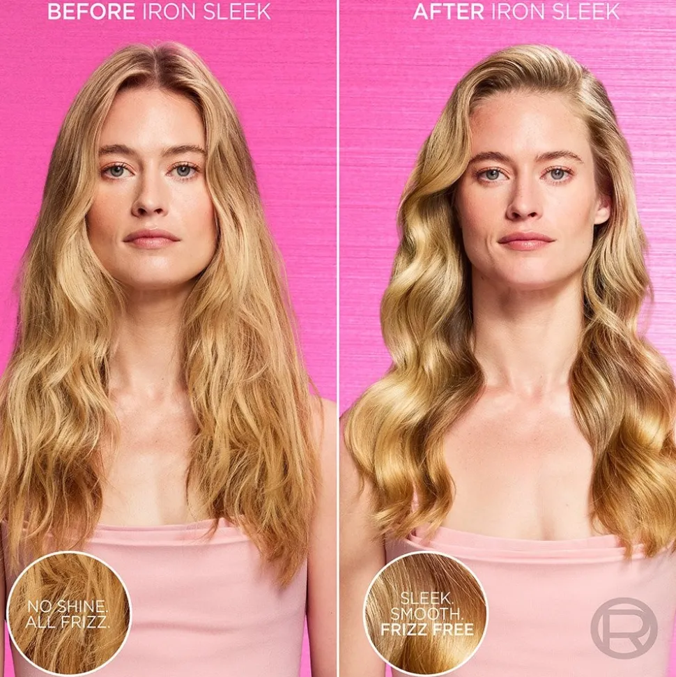 Sulfate Free Iron Sleek Smoothing Shampoo for Frizzy Hair