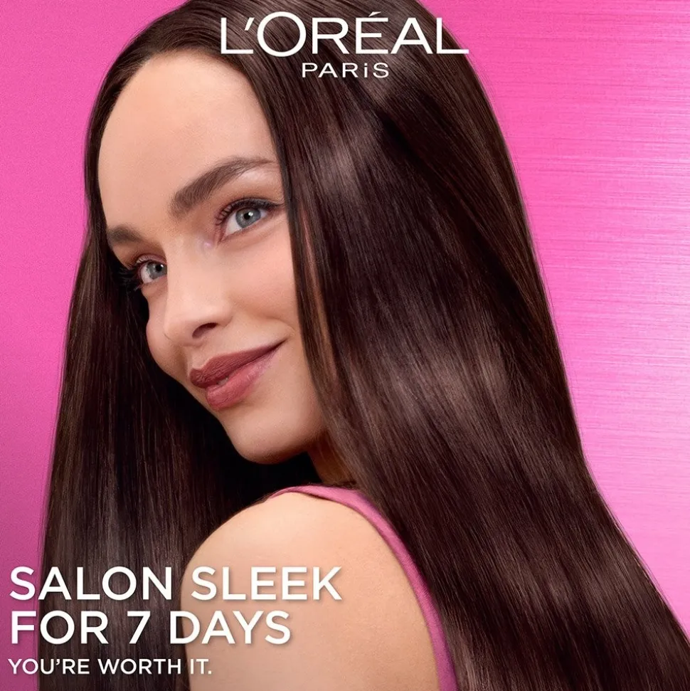 Sulfate Free Iron Sleek Smoothing Shampoo for Frizzy Hair