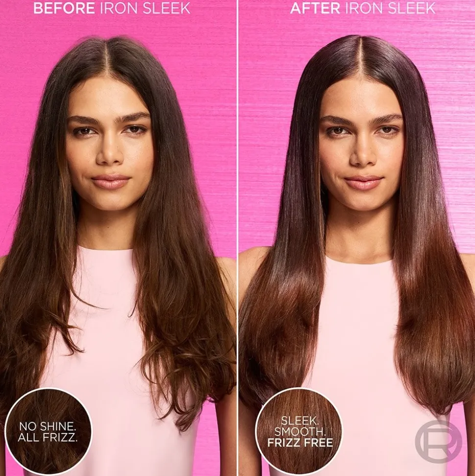 Sulfate Free Iron Sleek Smoothing Shampoo for Frizzy Hair