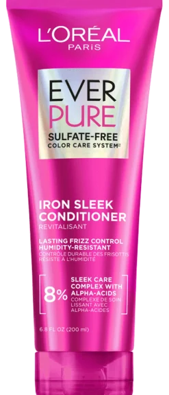 Sulfate Free Iron Sleek Smoothing Conditioner for Frizzy Hair