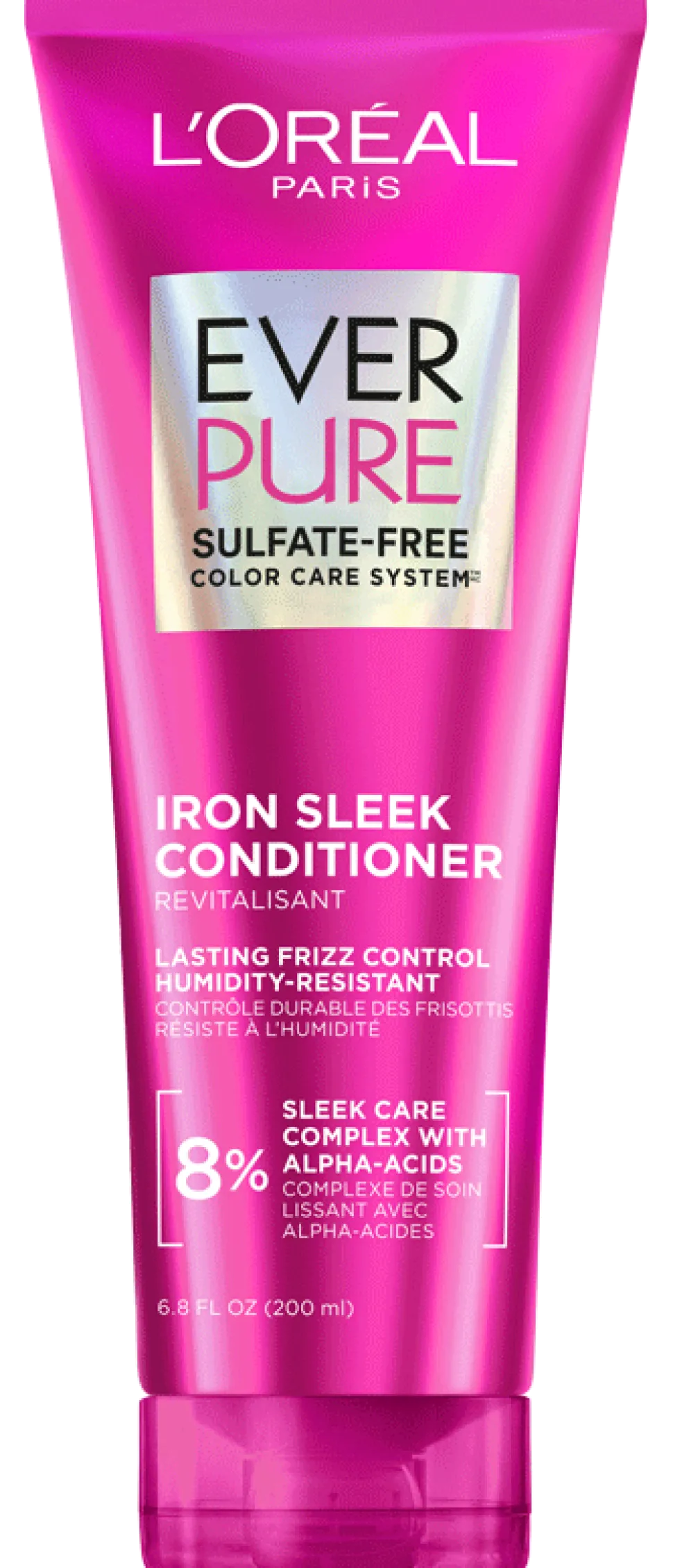 Sulfate Free Iron Sleek Smoothing Conditioner for Frizzy Hair