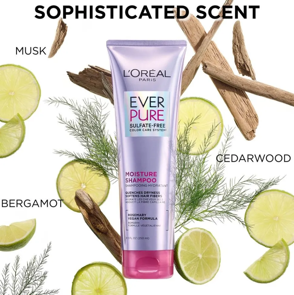 Sulfate Free Moisture Shampoo for Hydrating Dry Hair