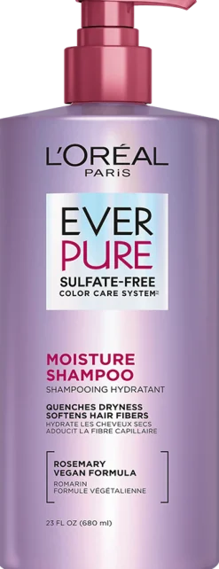Sulfate Free Moisture Shampoo for Hydrating Dry Hair