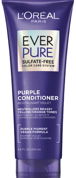 Sulfate Free Purple Conditioner for Toning Blonde Hair