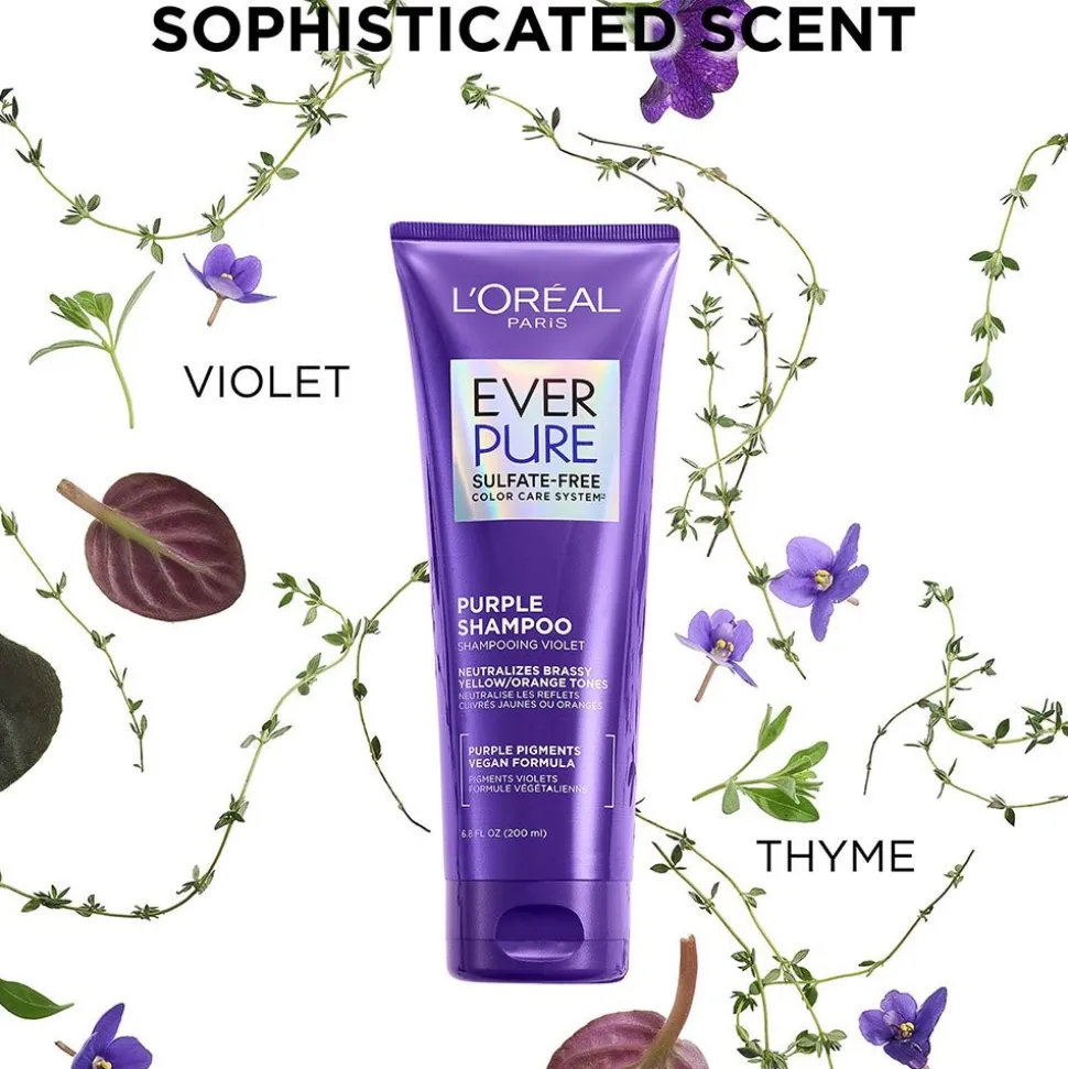 Sulfate Free Purple Conditioner for Toning Blonde Hair