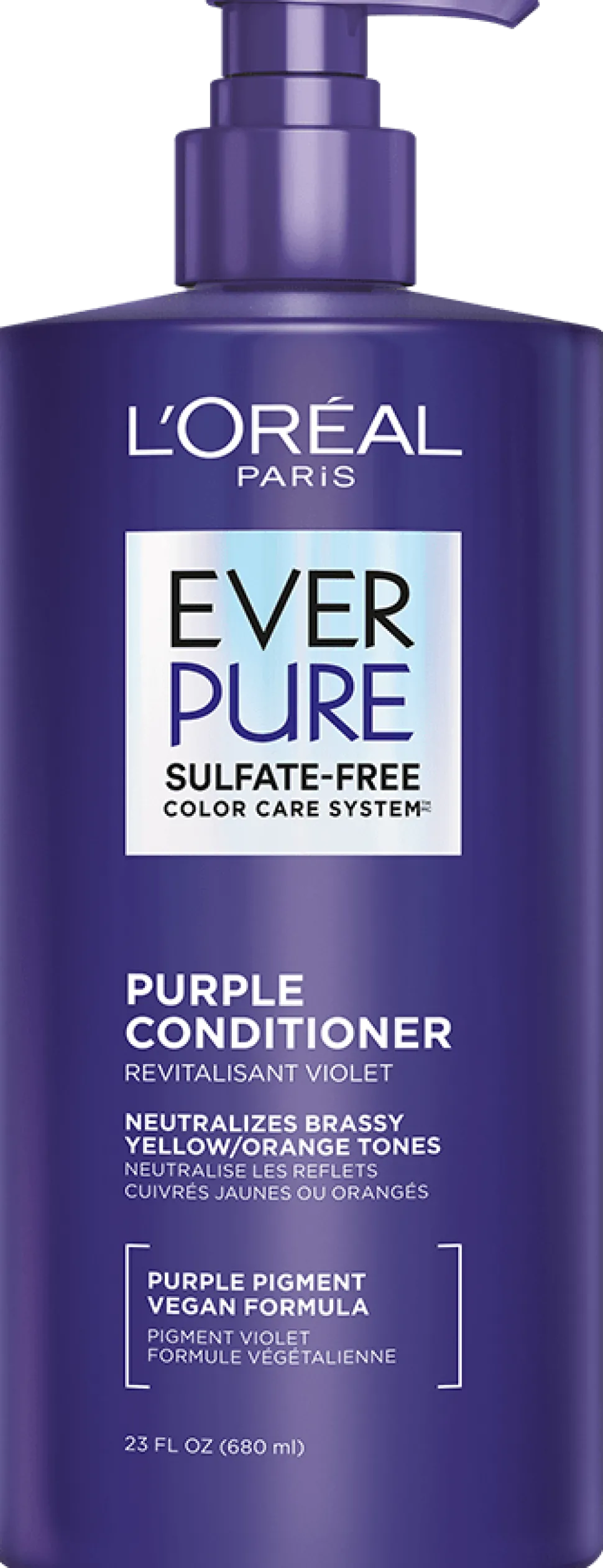 Sulfate Free Purple Conditioner for Toning Blonde Hair